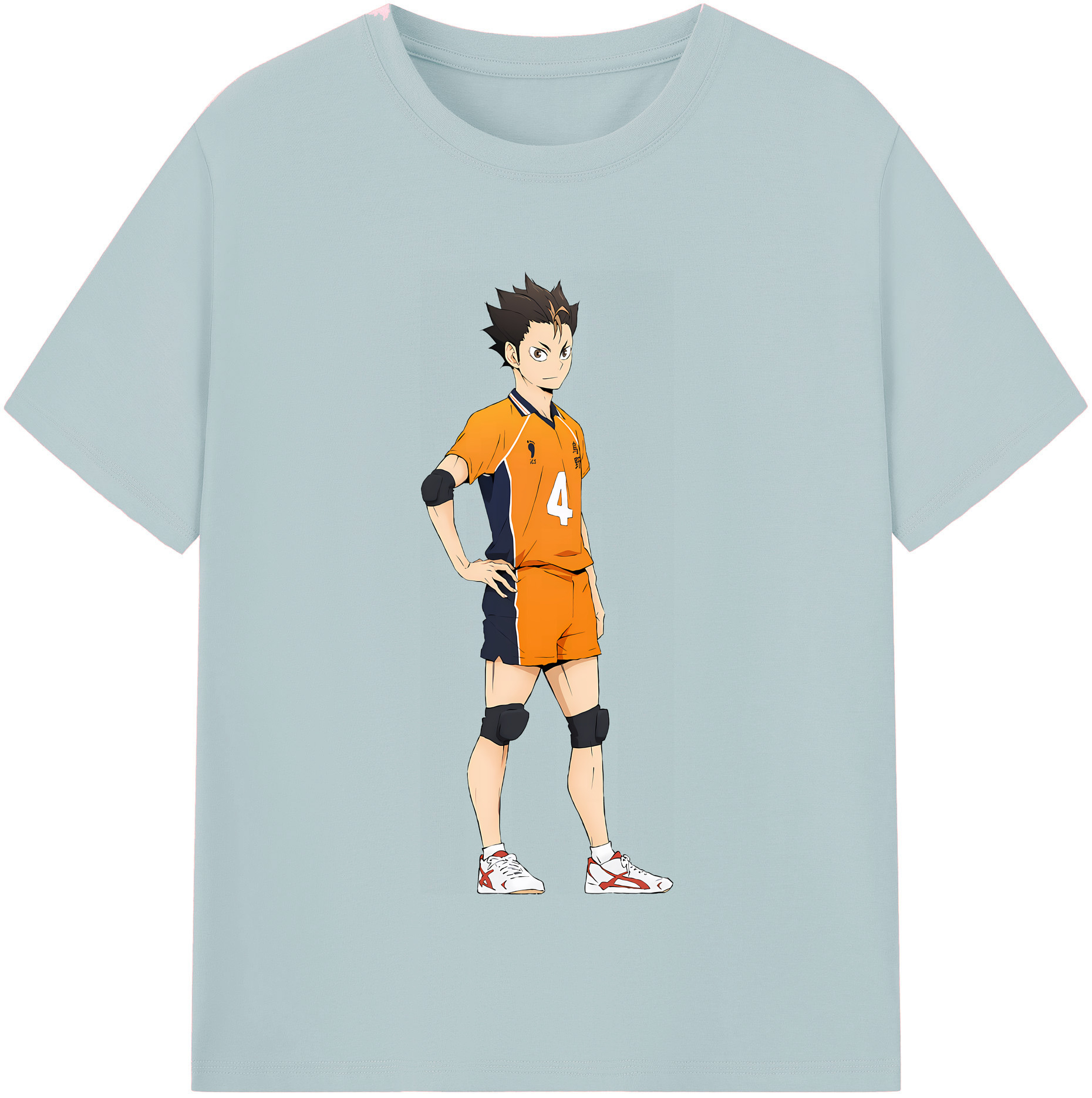（画像用） ハイキュー!! Haikyu!! 綿100％半袖Tシャツ（フロントプリント）
